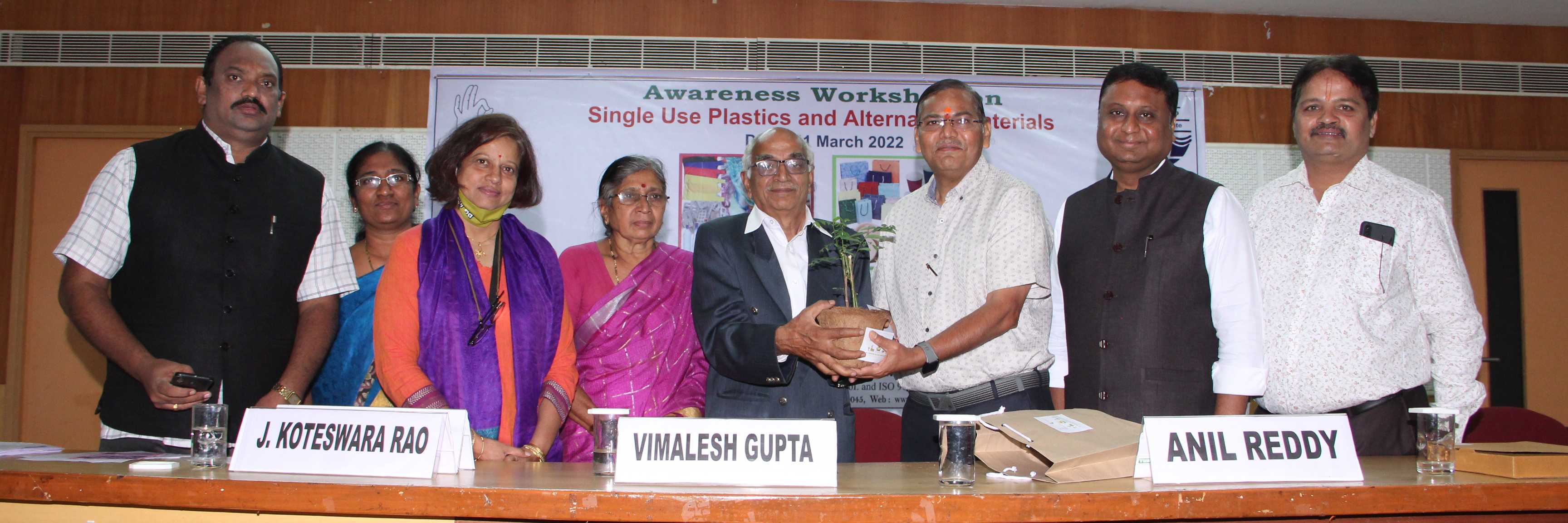 Awareness on Single Use Plastics and Alternative Materials