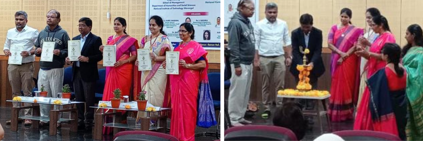 DG, ni-msme inaugurated National Seminar on Physical and Psychological Issues in Women: Management of Risks and Challenges organised by NIT, Warangal sponsored by National Commission for Women