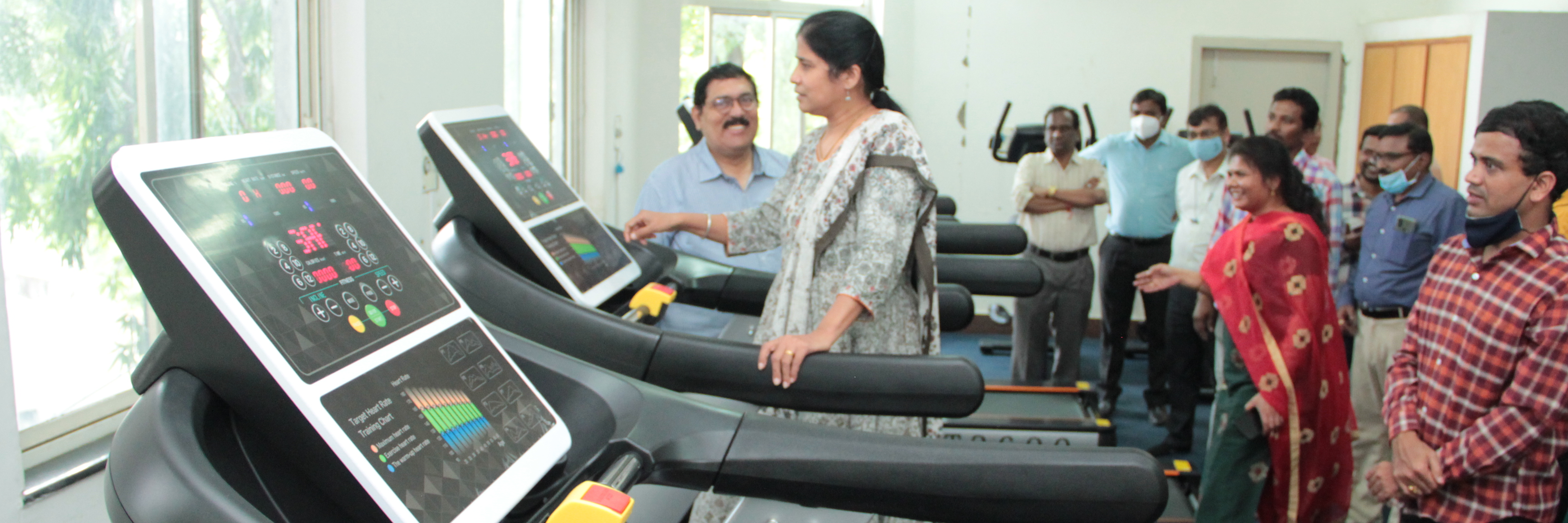 Inauguration of Gymnasium