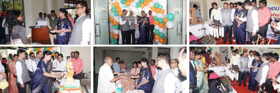 Inauguration of Khadi Village Industries Experience Centre at ni-msme campus