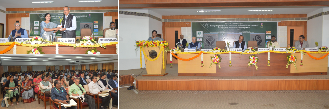 Shri S C L Das, IAS, Secretary, MoMSME, GoI inaugurated 