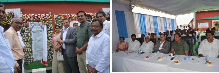 Inauguration of Pulivendula Banana Processing Cluster implemented under SFURTI Scheme of Ministry of MSME for the benefit of around 1000 farmers