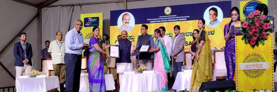 MoU Exchange ceremony with Honorable Chief Minister of Karnataka, Shri Basavaraju Bommai at Belagavi