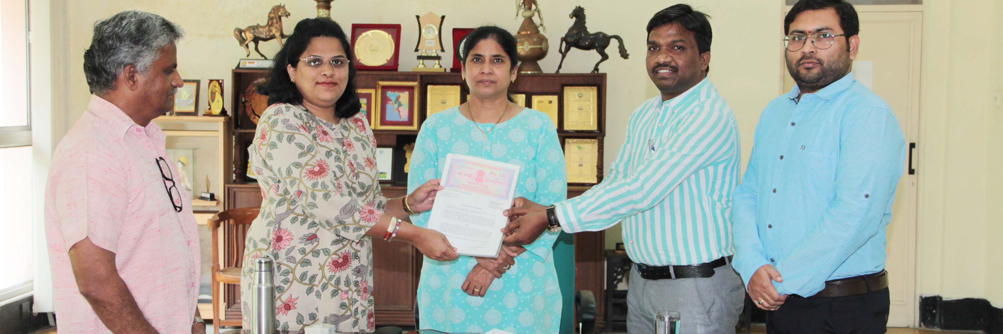 ni-msme Signed MoU with CDSRI