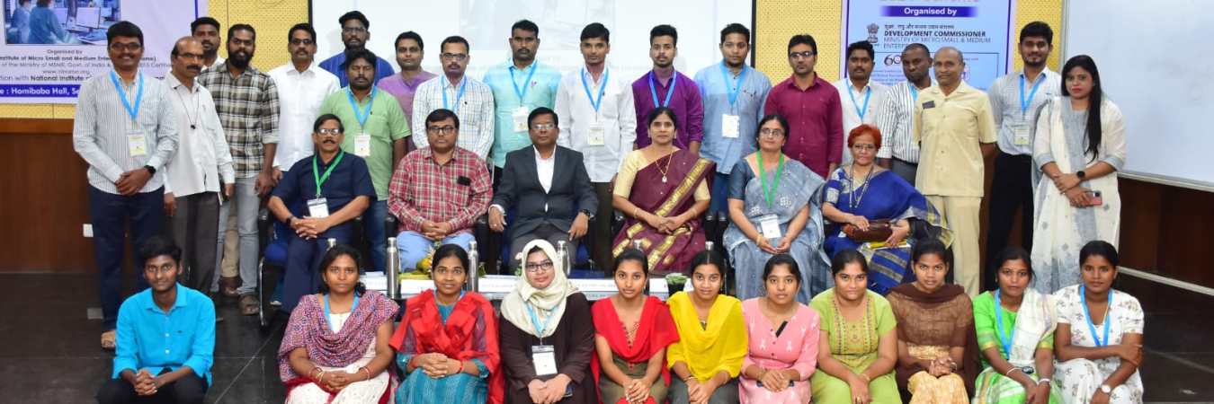 Prof. Bidyadhar Subudhi, Director NIT Warangal and Dr. S. Glory Swarupa, DG nimsme inaugurated Advanced Management Development Programme on Leveraging and Exploring Business Opportunities in Health Care Industry using ICT sponsored by DC-MSME under ESDP Scheme