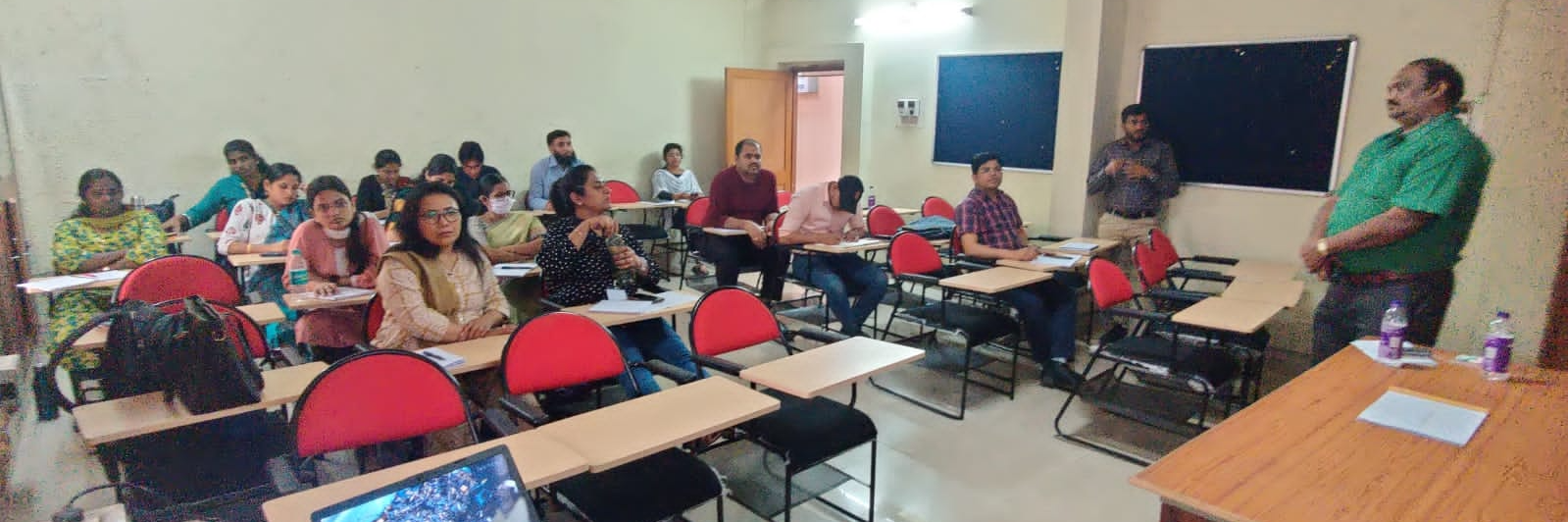 session on Recent advances in sustainable food packaging and food containers at College of Community Science at Post Graduate and Research Centre. Professor Jayashankar Telangana State Agricultural University, Hyderabad.