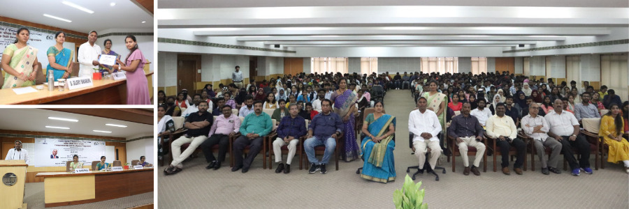 Valediction of the ESDPs under ATI & National SC-ST Hub Scheme under Ministry of MSME, Govt. of India. Shri C. Rajasekhar, IFS, OSD, Ministry of External Affairs, GoI was the Chief Guest