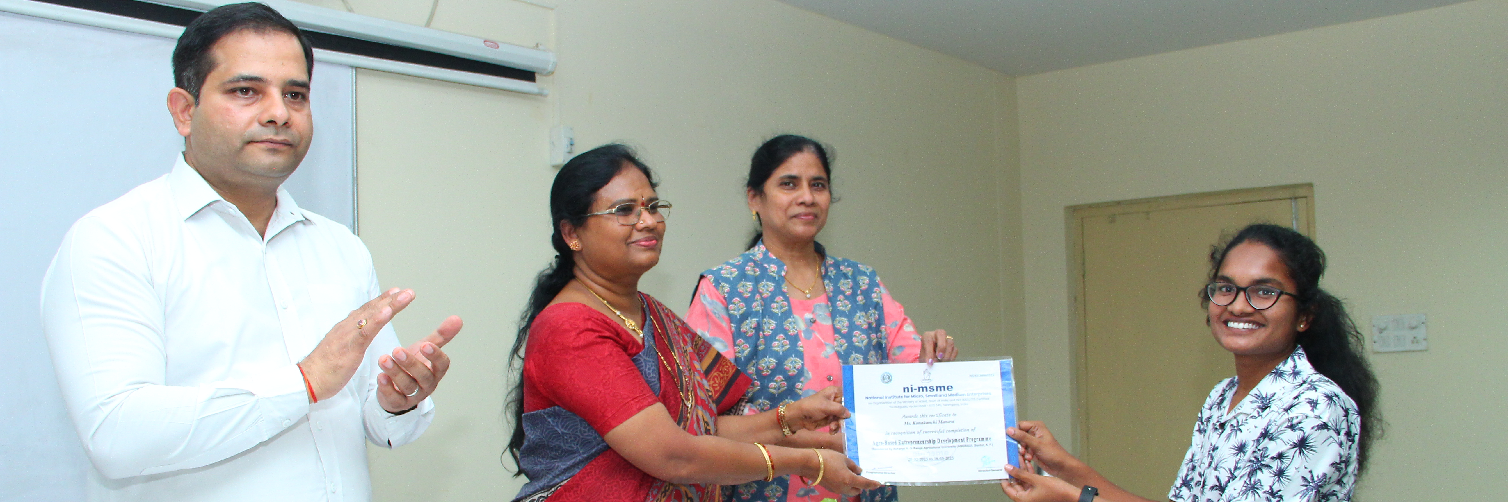 Valedictory of Agro-Based Entrepreneurship Development Programme