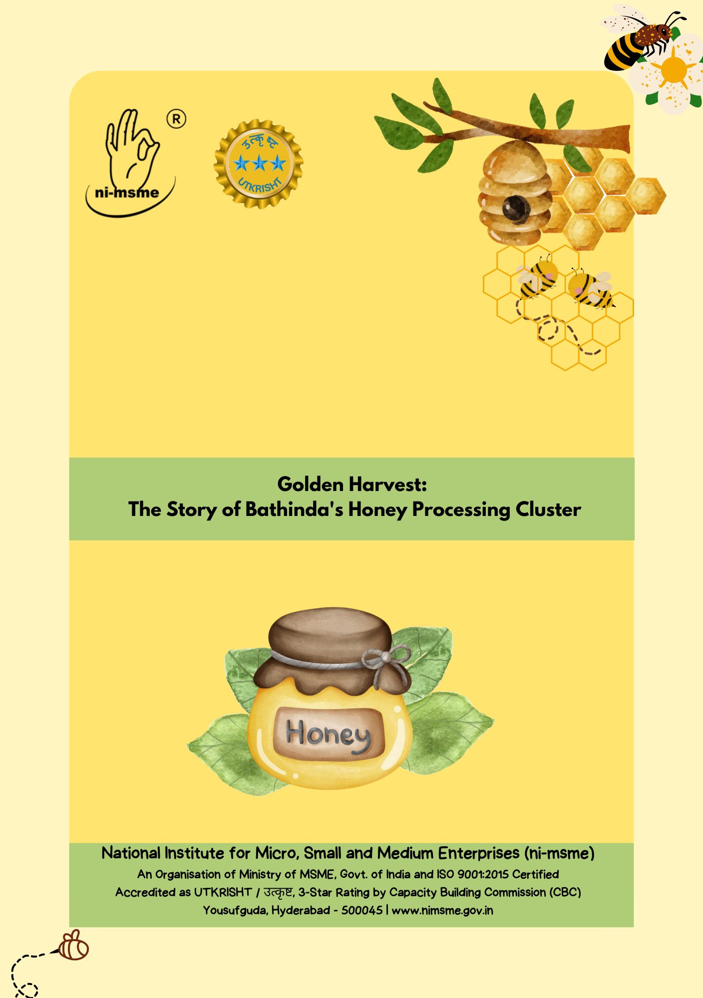 Golden Harvest:  The Story of Bathinda's Honey Processing Cluster