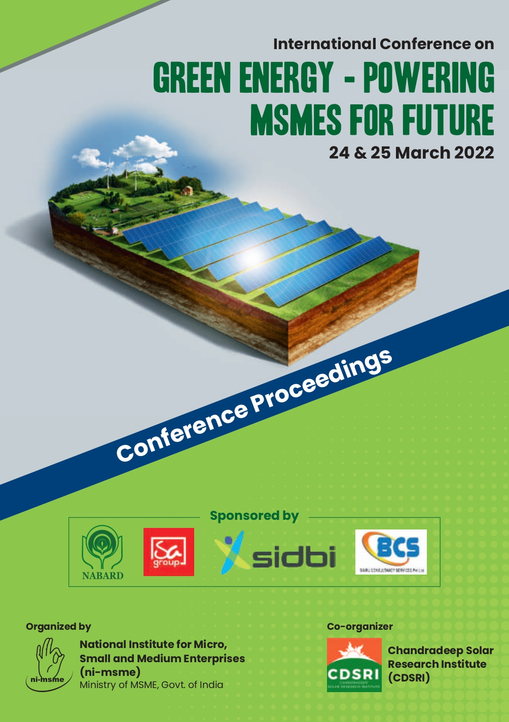 International Conference on Green Energy Powering MSMEs for Future