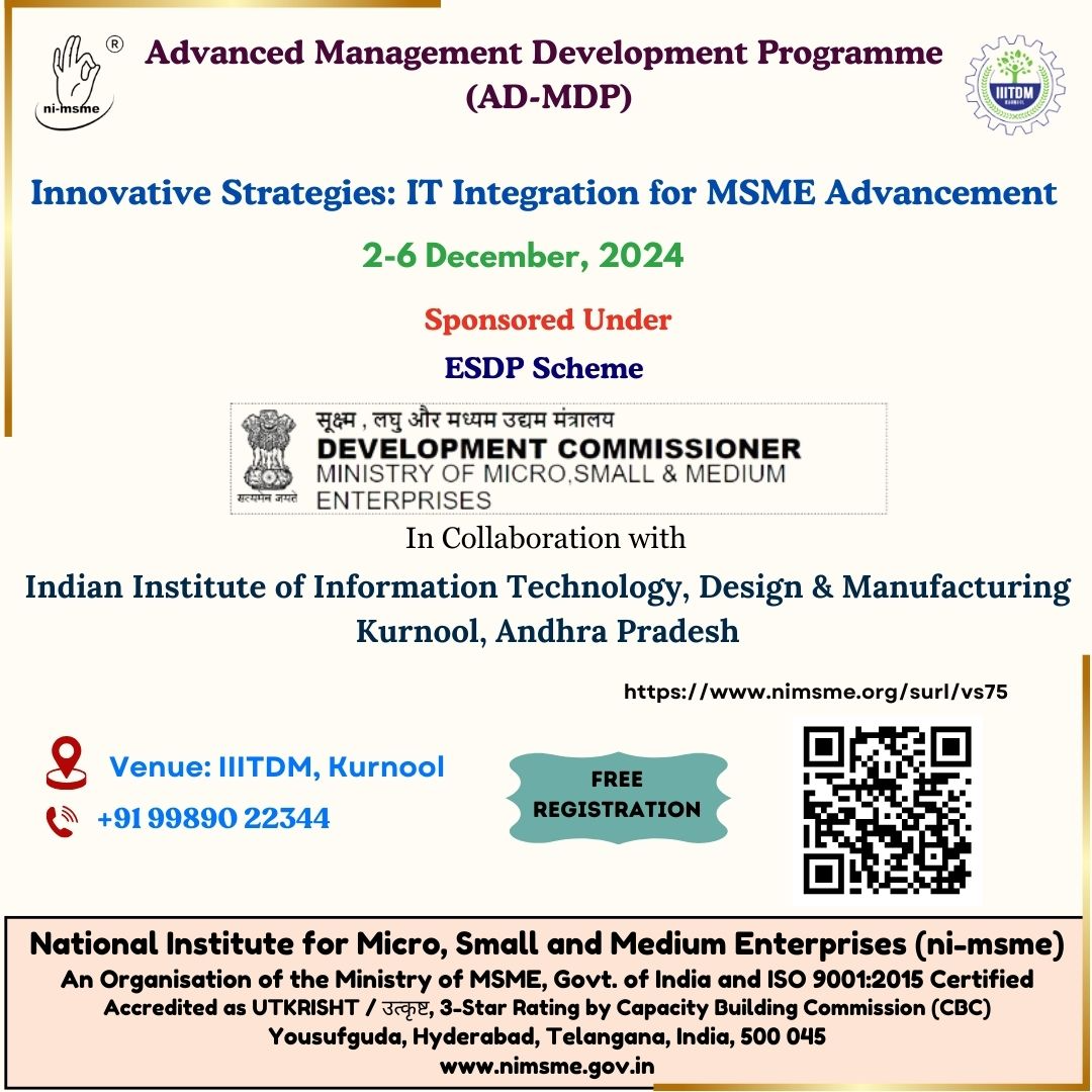 Innovative Strategies: IT Integration for MSME Advancement